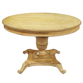 Watertown Slide Wooden Round Extendable Dining Table