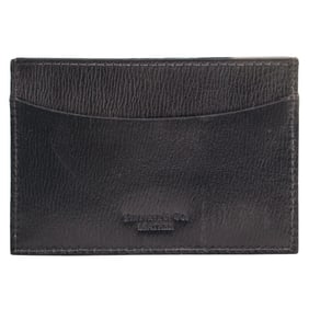 Tiffany & Co. Black Leather Card Sleeve