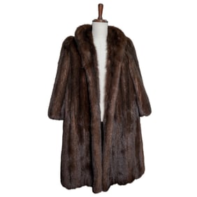 Vintage Mink Fur Coat
