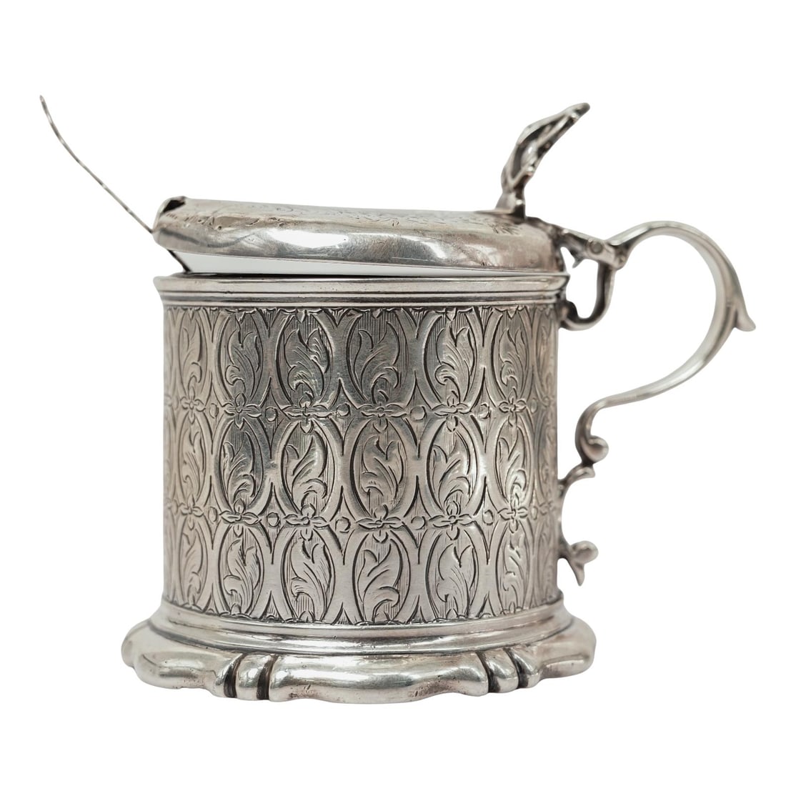 Victorian Fox Brothers Sterling Silver Mustard Jar (1 of 8)