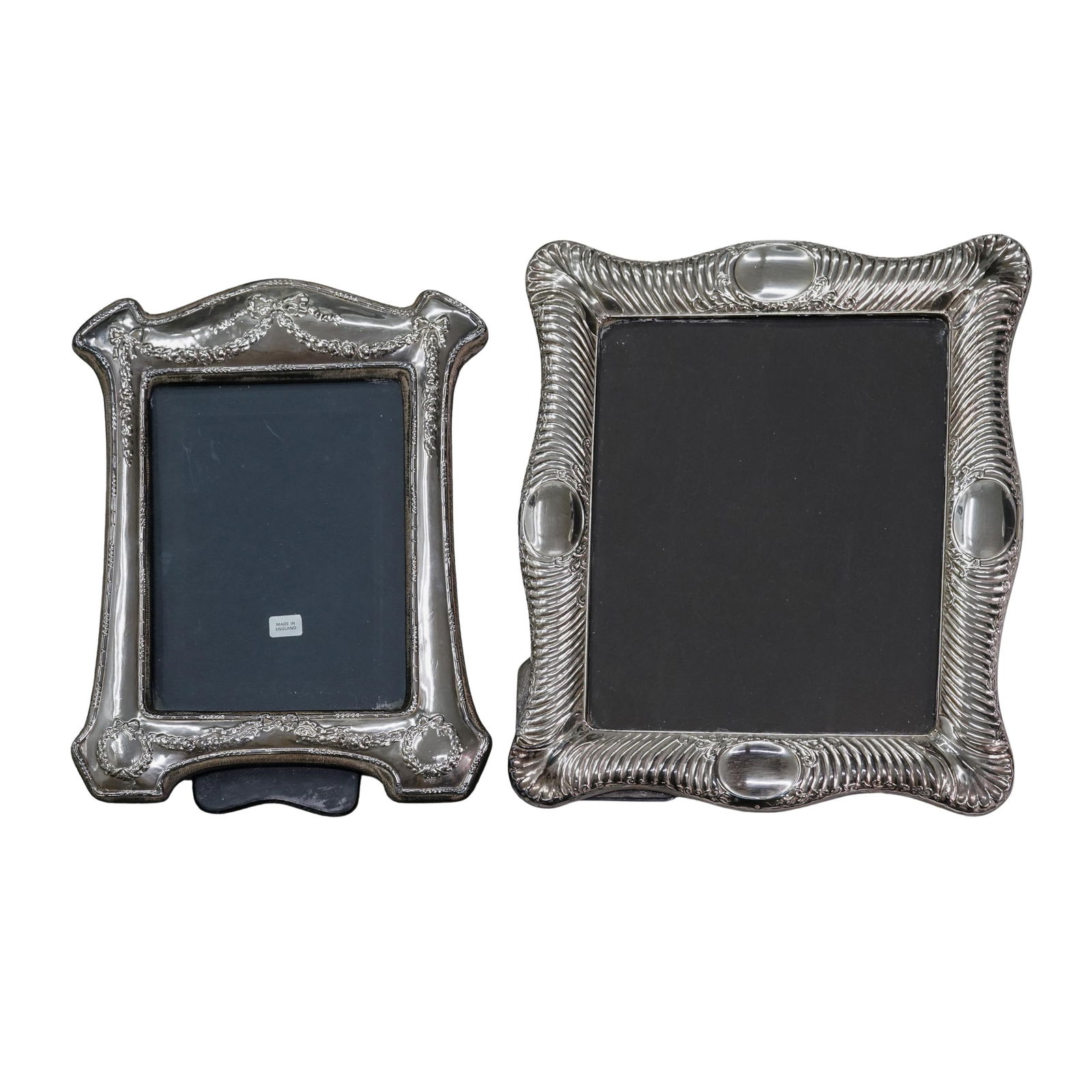 (2 pcs) Keyford Frames & English Sterling Silver Photo Frames (1 of 2)