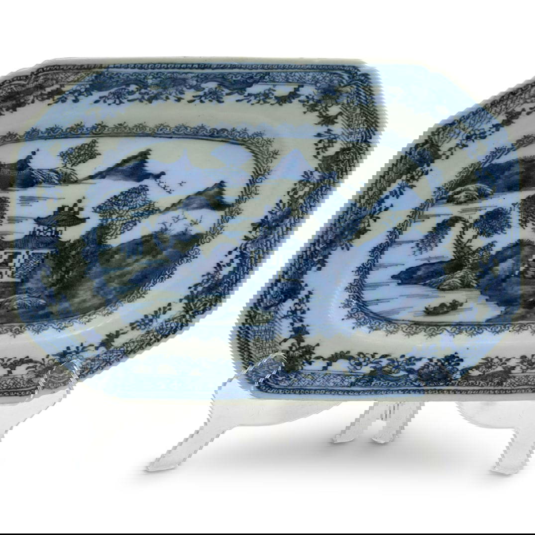 18th Cent. Chinese Blue and White Porcelain Platter