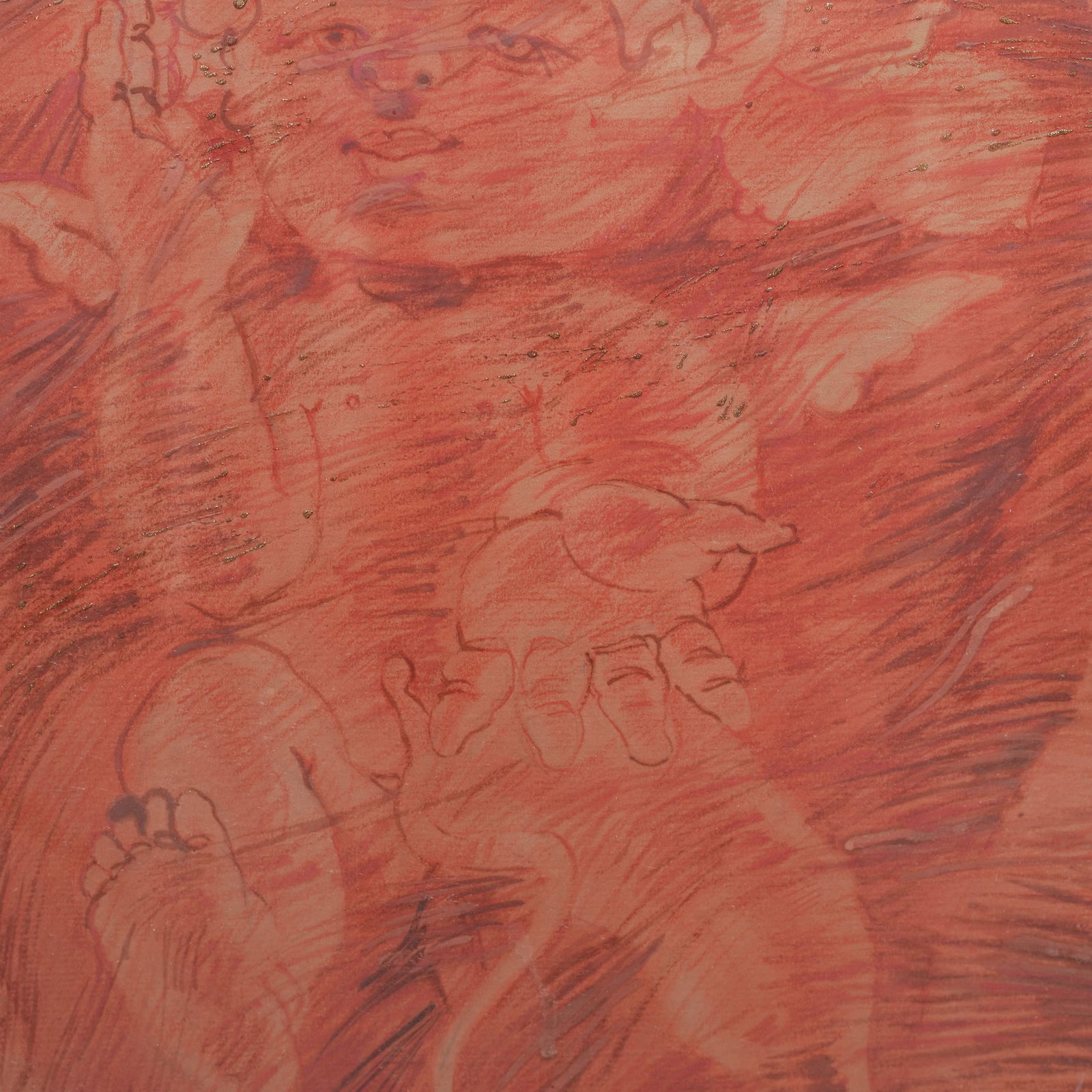 Victor Tapias (Colombian, b. 1952) Mixed Media Painting - 2