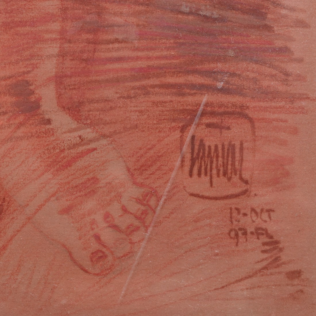 Victor Tapias (Colombian, b. 1952) Mixed Media Painting - 3