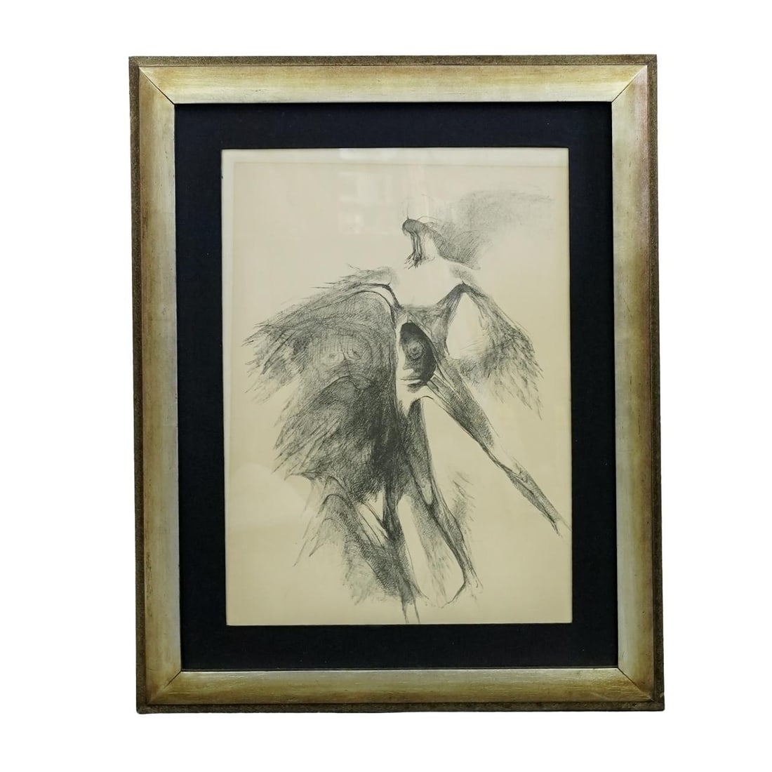 Guillermo Meza (Mexican 1917-1997) Lithograph: Guillermo Meza (Mexican 1917-1997) Lithograph 1974, Mexican The lithograph is pencil signed and dated 1974 lower right , 7/100 , "A Popita" at lower center. Meza's works are held in collections such