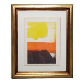 Kristen Gipson (American, 20th c.) Monotype Silkscreen