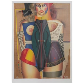 Shimon Okshteyn (b.1951, Ukraine) Serigraph