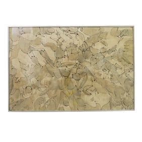 Joseph F. Stapleton (USA, 1921 - 1994) Mixed Media On Board Painting