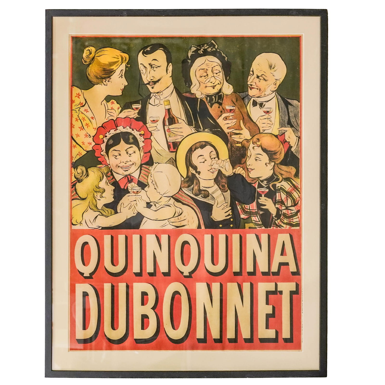 Vintage French Quinquina Dubonnet Poster (1 of 2)