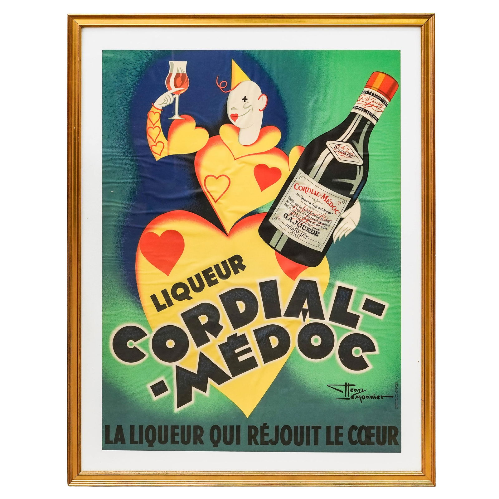1930s Cordial Medoc Poster (1 of 5)