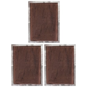 (3 pcs) Silver Plated Photo Frames