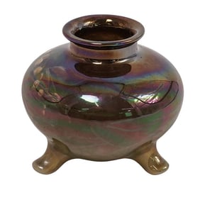 Denver Lonhuda Footed Pottery Vase