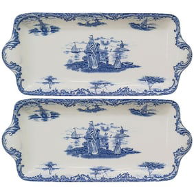 Pair of Wedgwood & Co. "Hague" Serving Platters