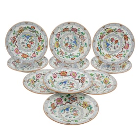(10 pcs) Wedgwood "Laurentia" Porcelain Bowls