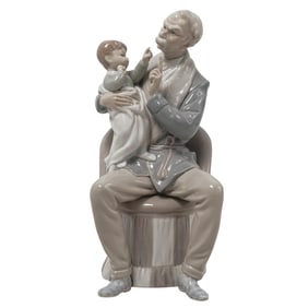 Salvador Furio For Lladro "The Grandfather" Porcelain Figure