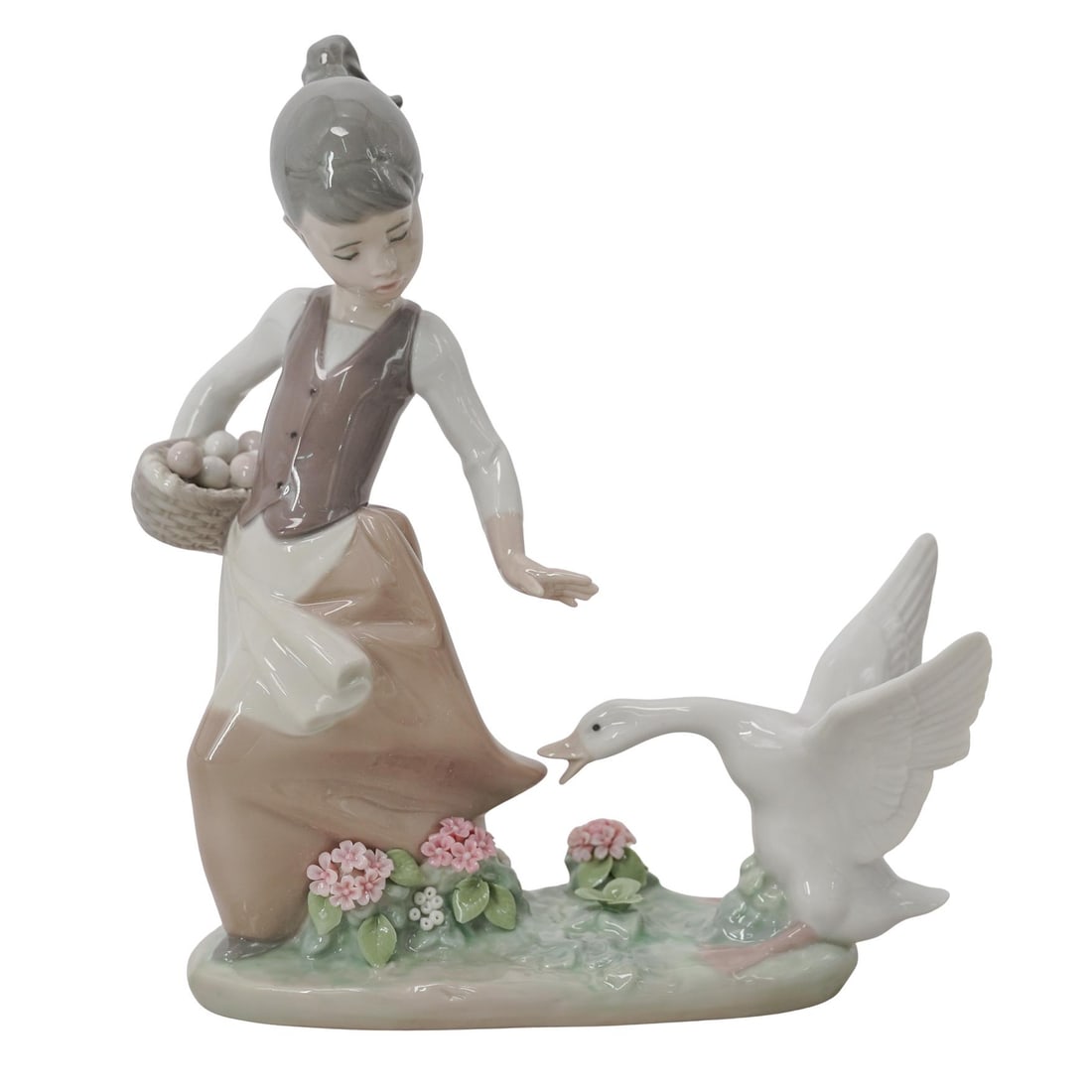 (2 pc) Lladro Porcelain Figurines - 2