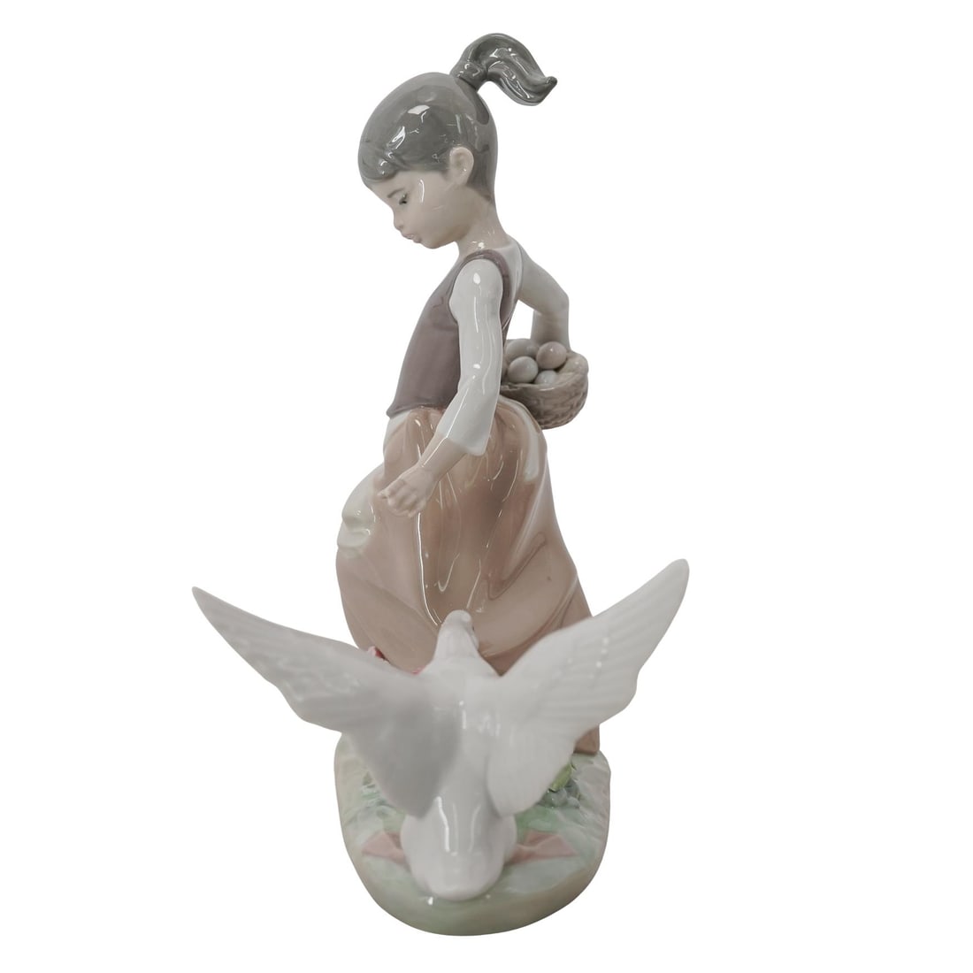 (2 pc) Lladro Porcelain Figurines - 5