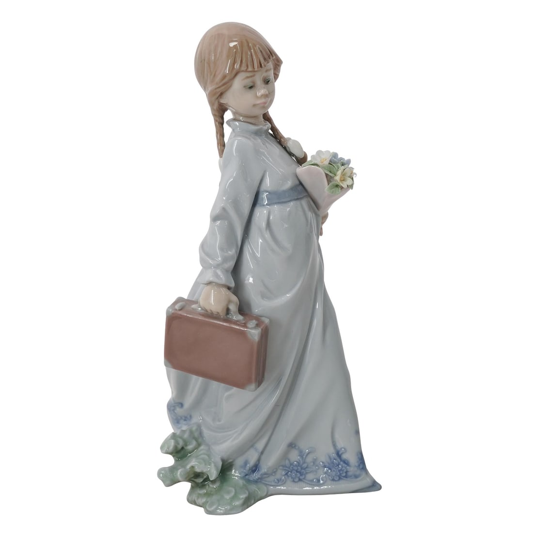 (3 pc) Lladro Porcelain Figurines - 2
