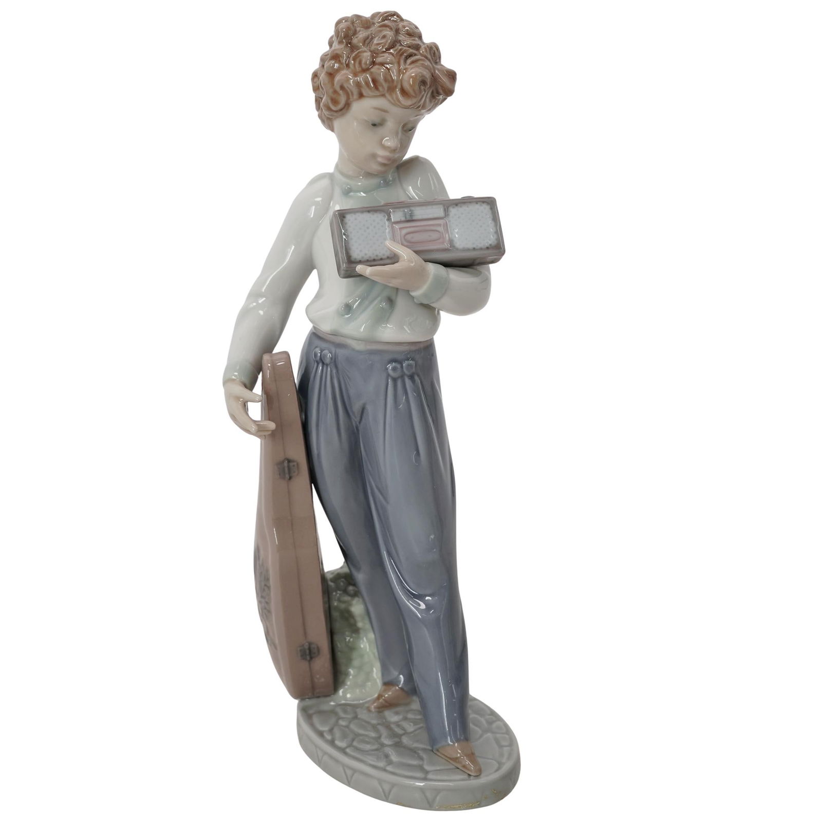 (3 pc) Lladro Porcelain Figurines - 4