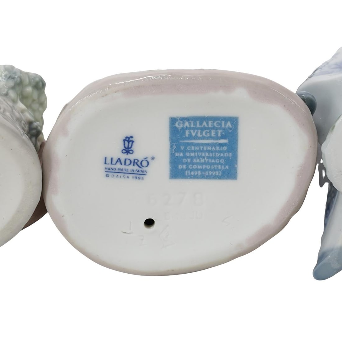 (3 pc) Lladro Porcelain Figurines - 7