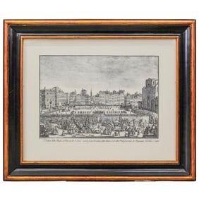 Italian Engraving of Florence