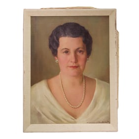 Gasper Ruffolo (American, 1908-1997) Portrait Painting