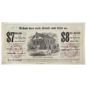 Antique Chicago Real Estate Advertisement