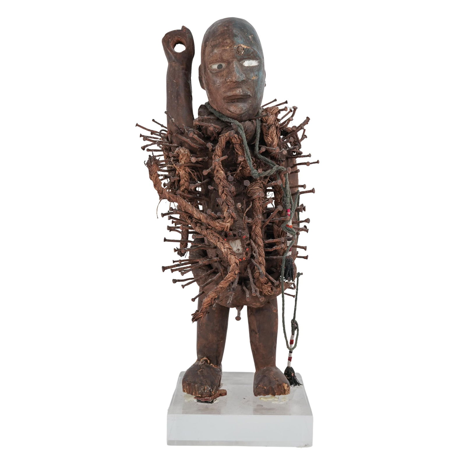 African Kongo Power Figure Nkisi Nkondi Fetish (1 of 6)
