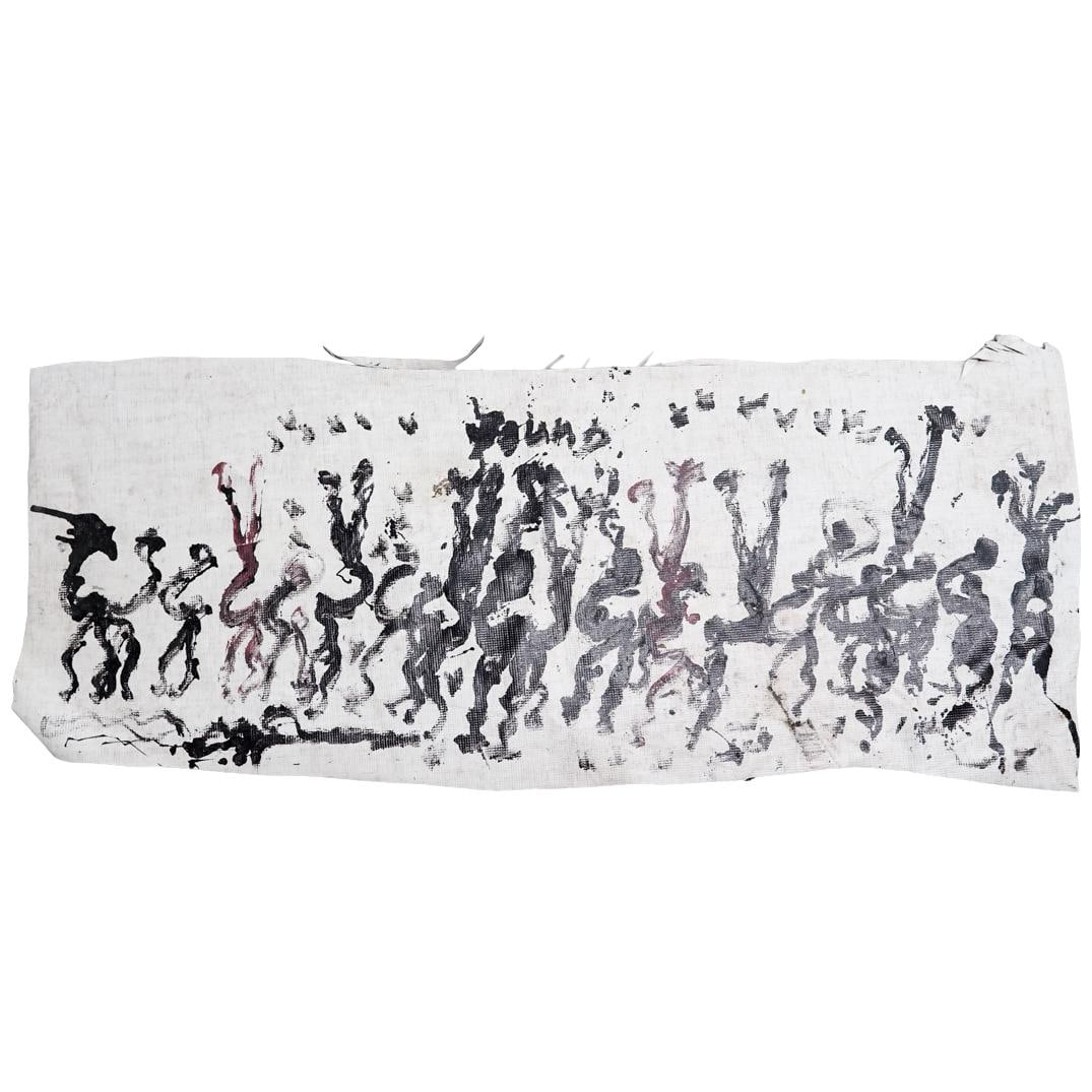 Purvis Young (USA, 1943-2010) Mixed Media Painting (1 of 5)