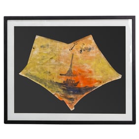 Purvis Young (American 1943-2010) Mixed Media Painting