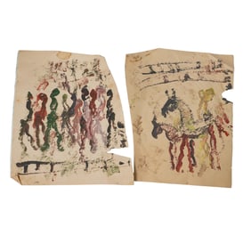 Purvis Young (American 1943-2010) Painting