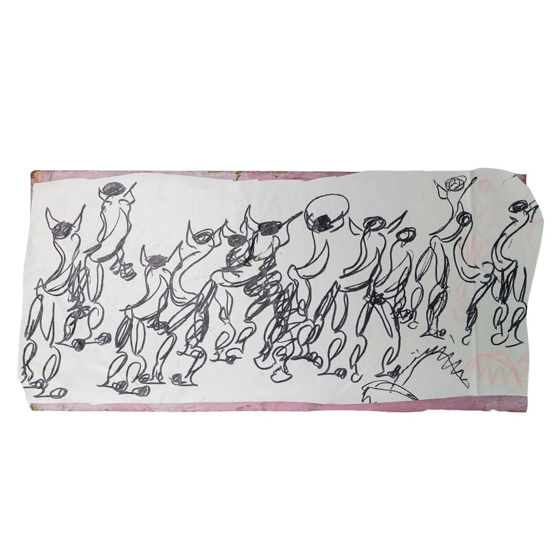 Purvis Young (USA, 1943-2010) Painting (1 of 2)