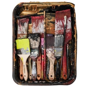Purvis Young Personal Paint Instruments