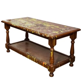 Purvis Young Personal Studio Table