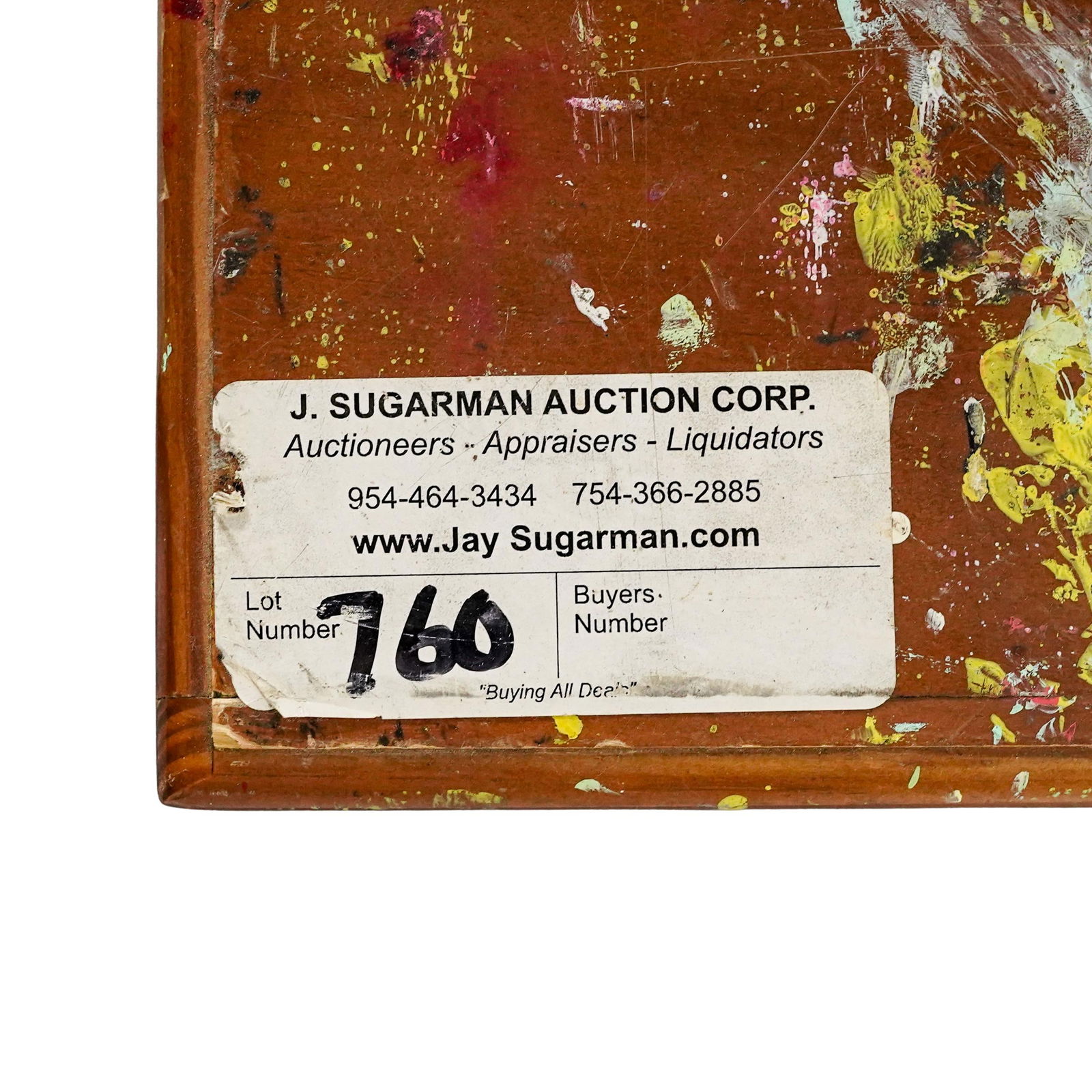 Purvis Young Personal Studio Table - 6