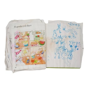 Purvis Young (USA, 1943-2010) Mixed Media Sketch Book