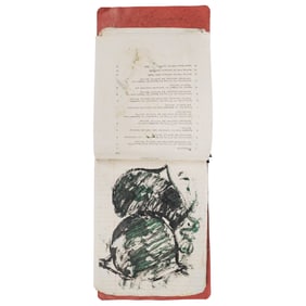 Purvis Young (American, 1943-2010) Sketchbook