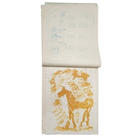 Purvis Young (USA, 1943-2010) Sketchbook Drawings