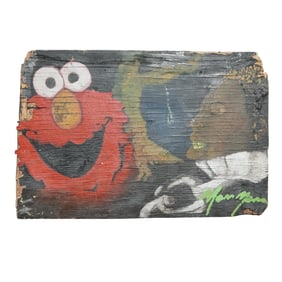 Signed Street Art Painting