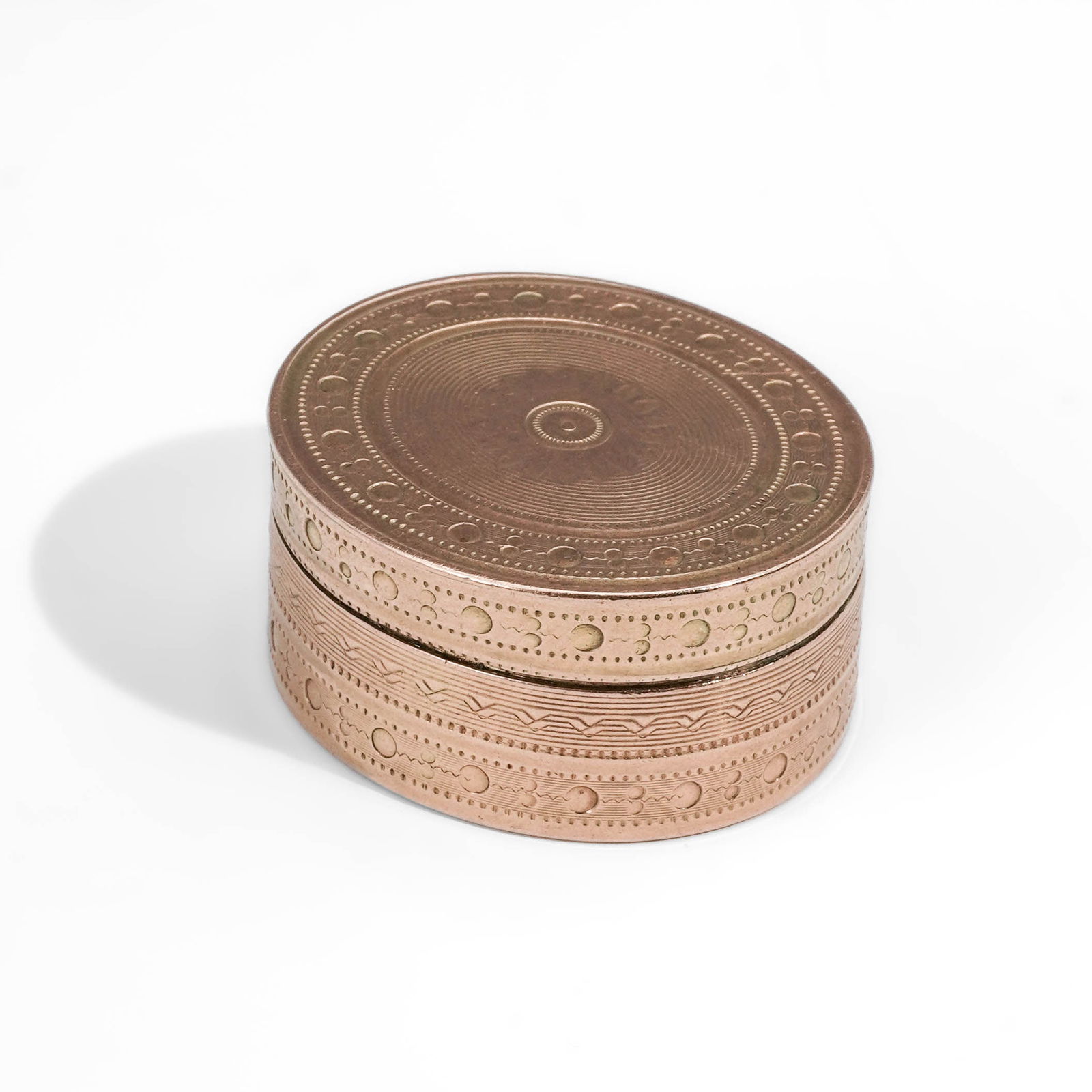 1920s 10k Gold Pill Box (1 of 8)