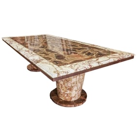 MCM Tessellated Onyx Dining Table