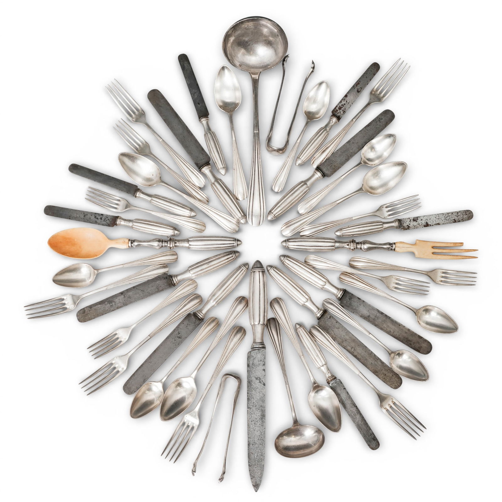 (42 pcs) Christofle Silver Plated Flatware (1 of 16)