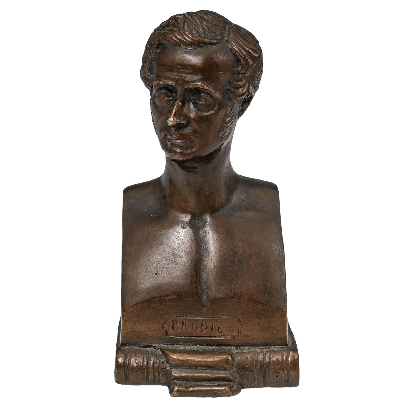 Signed Sir Benjamin Collins Brodie (1783-1862) Bronze But (1 of 8)