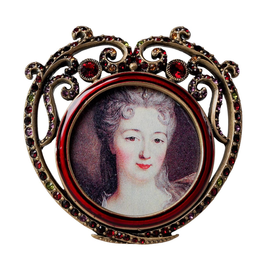 Jay Strongwater Jeweled Enamel Miniature Frame (1 of 5)