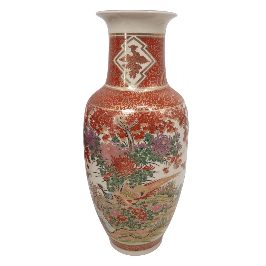 Japanese Satsuma Porcelain Vase (1 of 6)
