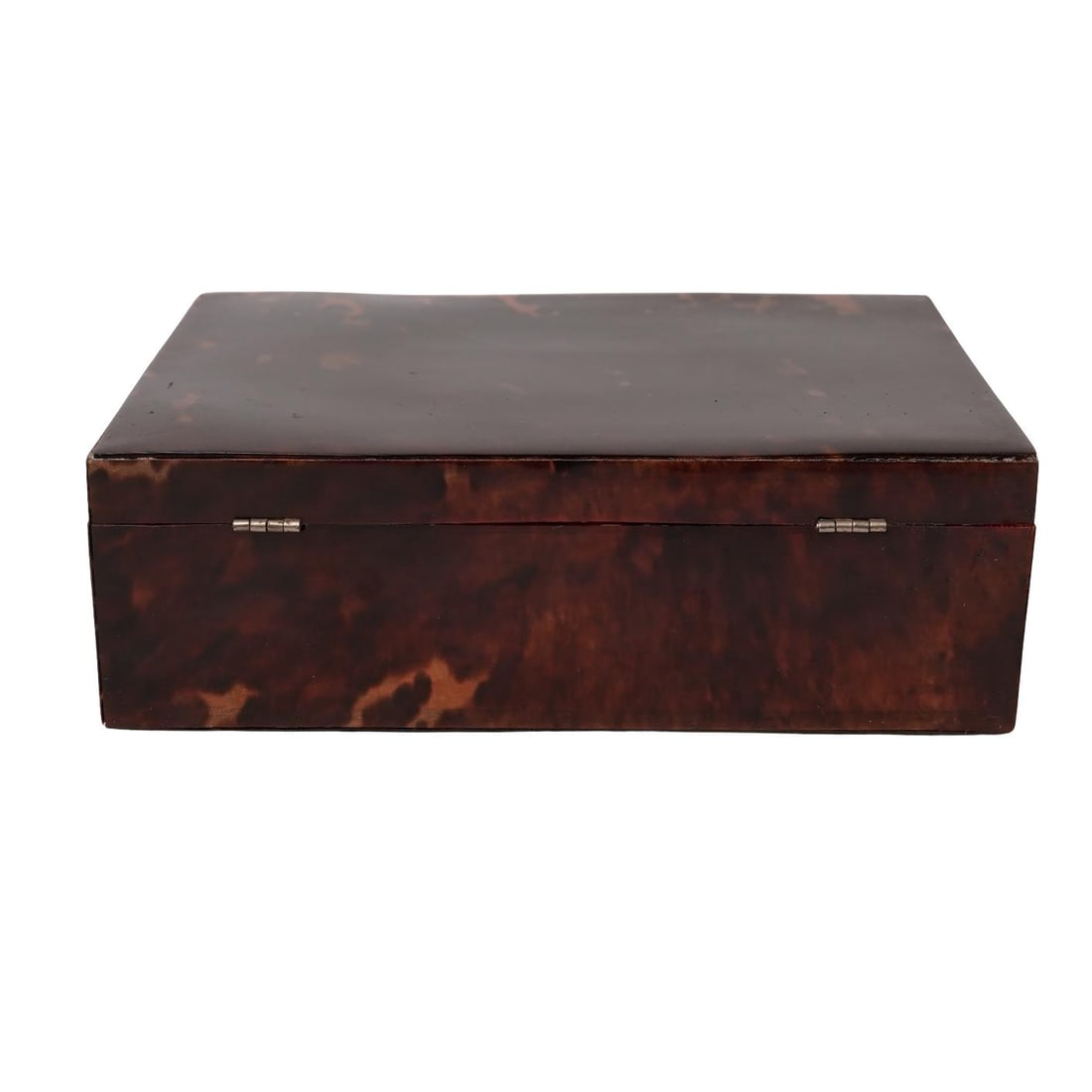Antique Tortoise Hued Large Box - 5
