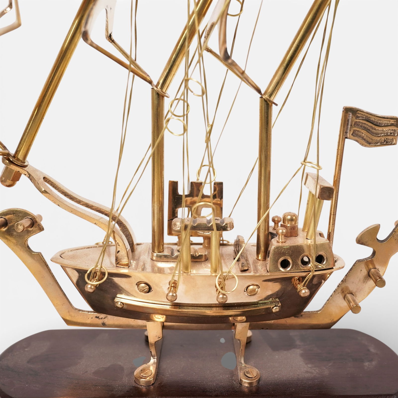 MCM Brass Nautical Model Ship - 5