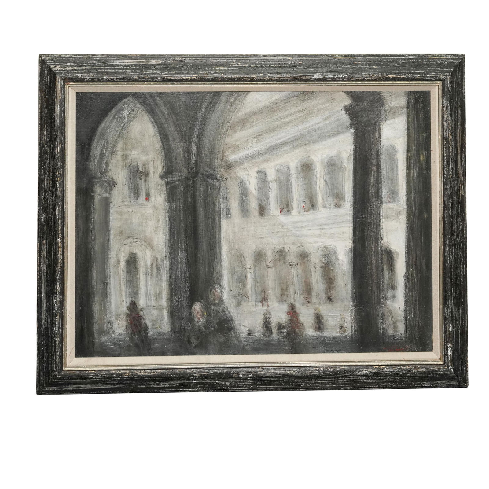 Attr. Gary Michael Dault (Canadian) Expressionist Oil Painting on Canvas (1 of 4)