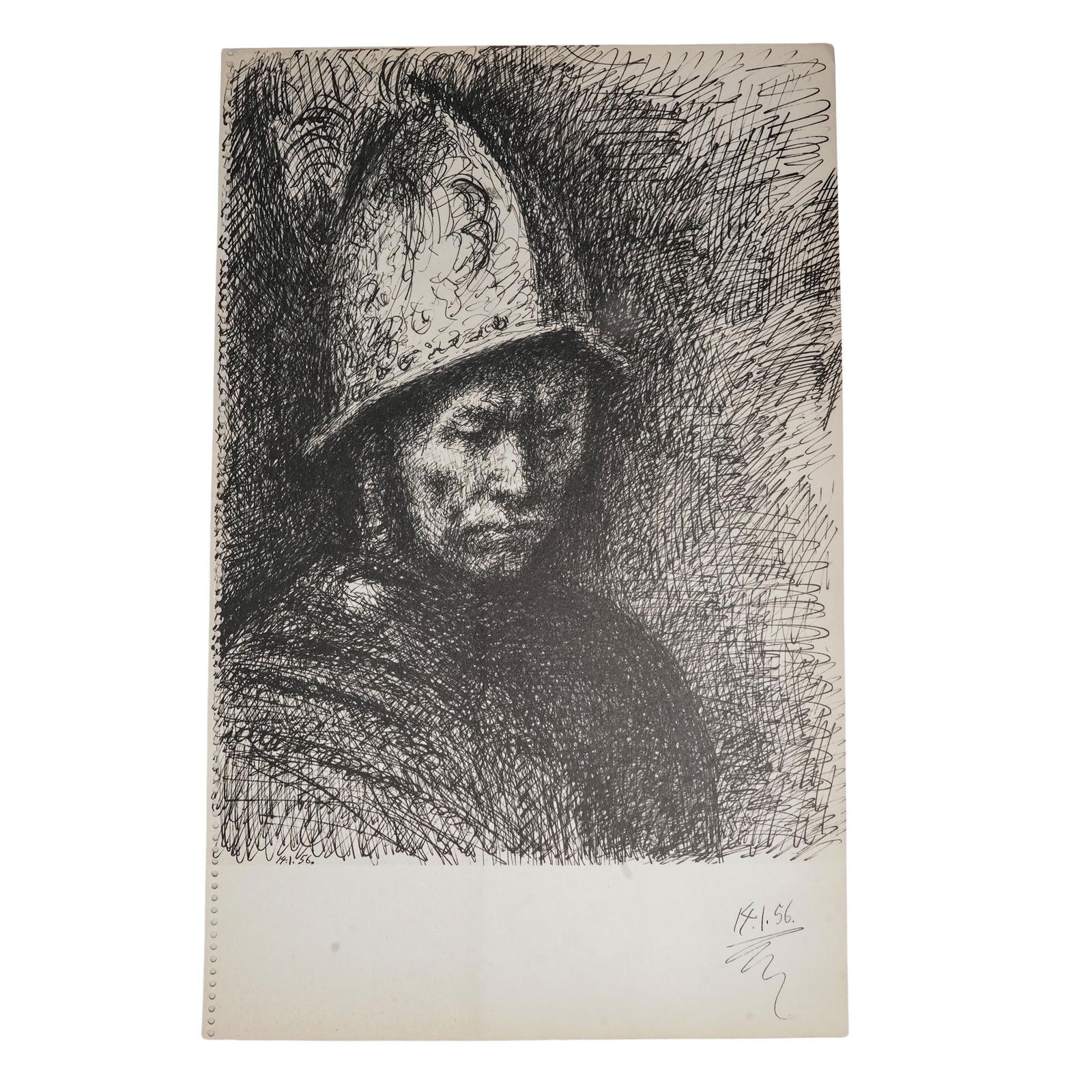 Picasso Sketchbook Lithograph (1 of 3)