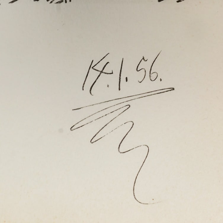 Picasso Sketchbook Lithograph - 3